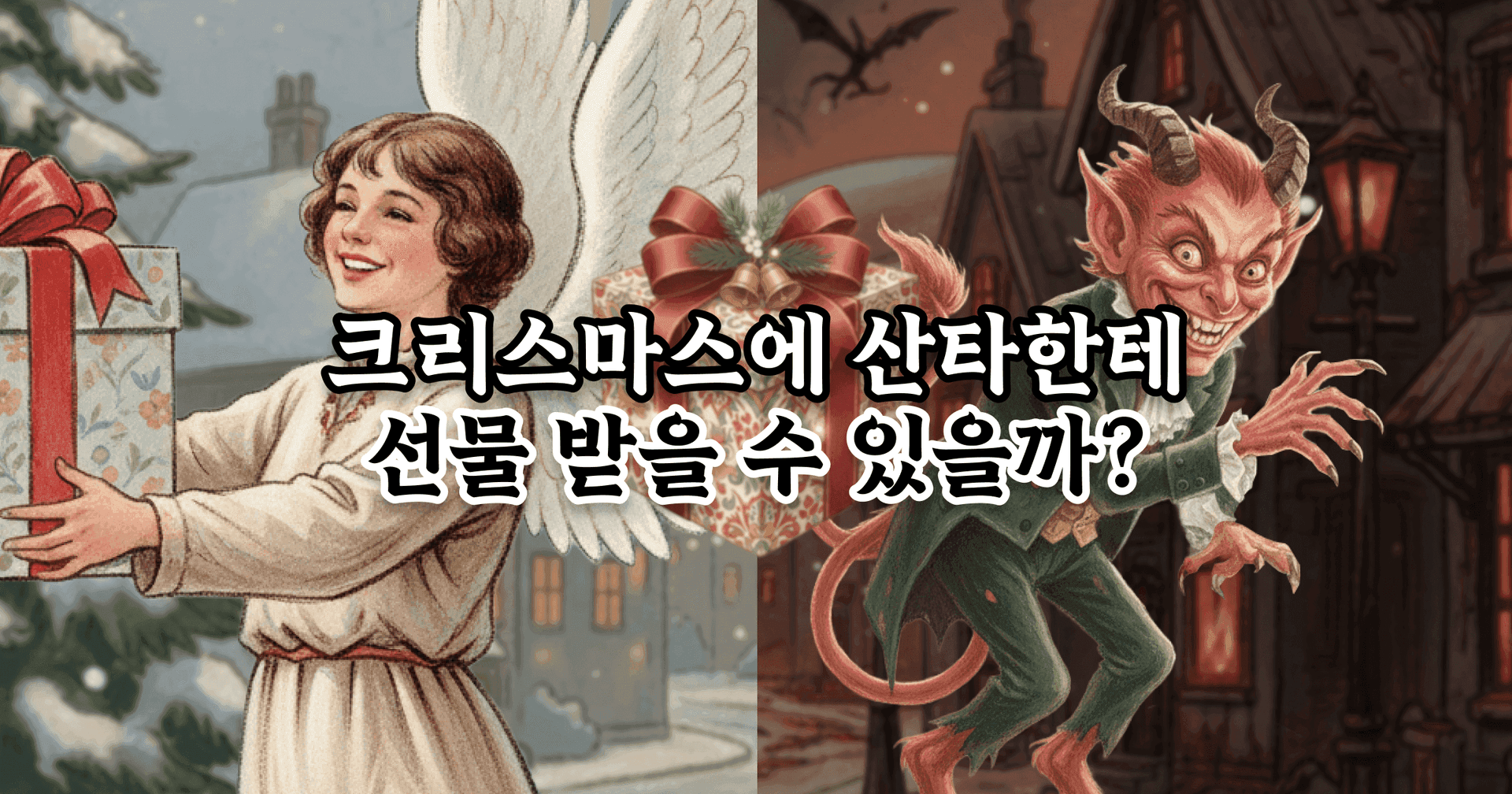 올 연말 나는 선물을 받을 수 있을까?